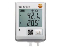 testo Saveris 2-H2 - WiFi-логгер данных с дисплеем и подключаемым внешним зондом температуры/влажности