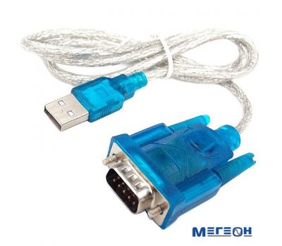 Кабель-адаптер МЕГЕОН RS232 (USB-DB9 Male) для подключения измерительных приборов к компьютеру