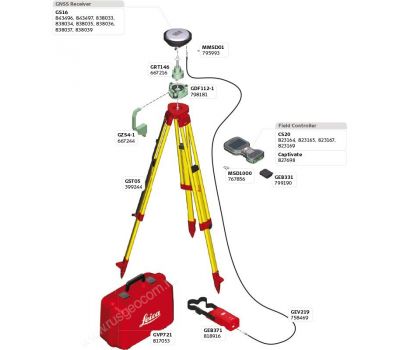 GPS/GNSS-приемник LEICA GS16 3.75G (расширенный)