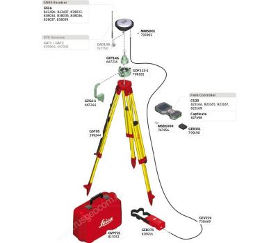 GPS/GNSS-приемник LEICA GS16 3.75G & UHF (расширенный)
