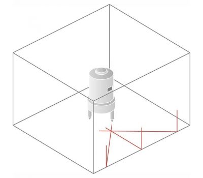Угловой лазерный уровень Bosch GTL 3 (0.601.015.200)