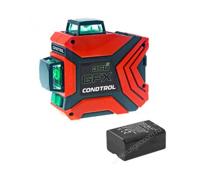 Лазерный уровень Condtrol GFX360-2 с зеленым лучом