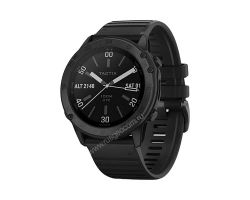 Часы Garmin Tactix Delta - Sapphire Edition - черное DLC-покрытие с черным ремешком