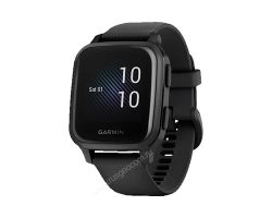 Часы Garmin Venu Sq Music Edition черный с серым алюминиевым безелем