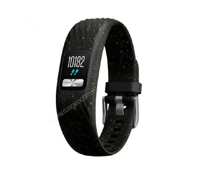 Фитнес-браслет Garmin Vivofit 4 черный с блестками стандартного размера