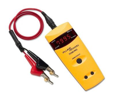 Fluke Networks TS100-PRO-BT-TDR, комплект TS100 PRO Cable Fault Finder TDR с функцией обнаружения мостовых ответвителей