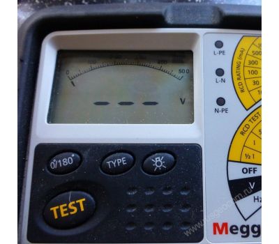 Измеритель параметров УЗО Megger RCDT320