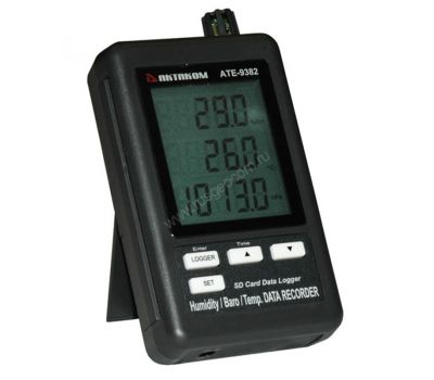 Измеритель-регистратор температуры, влажности, давления Актаком АТЕ-9382