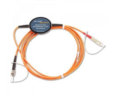 Fluke Networks MRC-625-EFC-SCST, многомодовый  образцовый 2 м шнур (SC-ST) для проверки оконцованных разъёмом ST  62,5µm  волокон