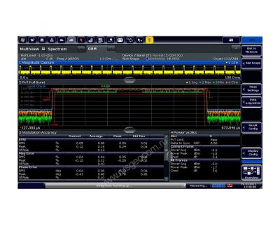 Анализ сигналов GSM/EDGE/EDGEevo/VAMOS Rohde&Schwarz FSW-K10 для анализаторов спектра и сигналов