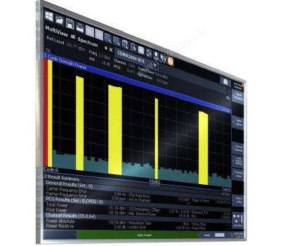 Анализ сигналов базовых станций CDMA2000 Rohde&Schwarz FSL-K82 для анализаторов спектра и сигналов