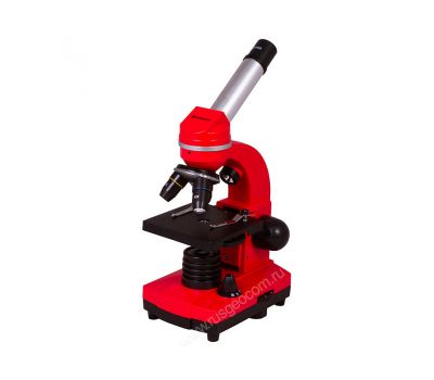 Микроскоп Bresser Junior Biolux SEL 40–1600x, красный