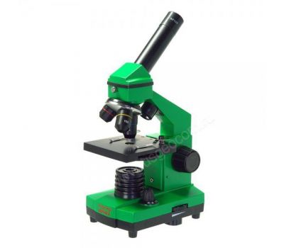 Микроскоп Микромед Эврика 40x-400x в кейсе (лайм)