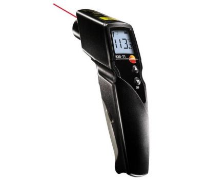 Инфракрасный термометр с лазерным целеуказателем (оптика 10:1) с поверкой Testo 830-T1